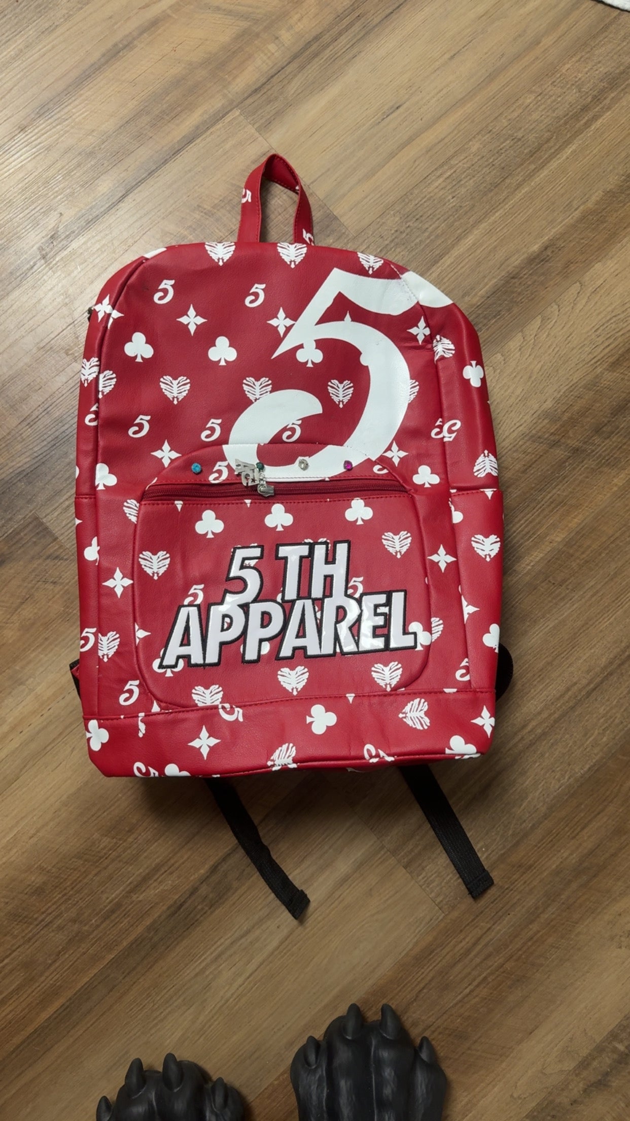 5thapparel backpack(red