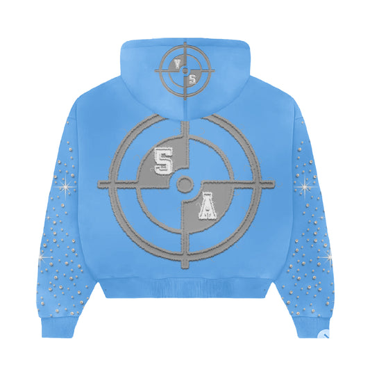 5th Apparel Signature Blue Hoodie