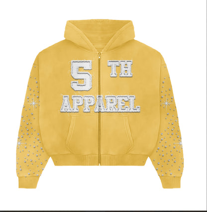 5th Apparel Signature Yellow Hoodie