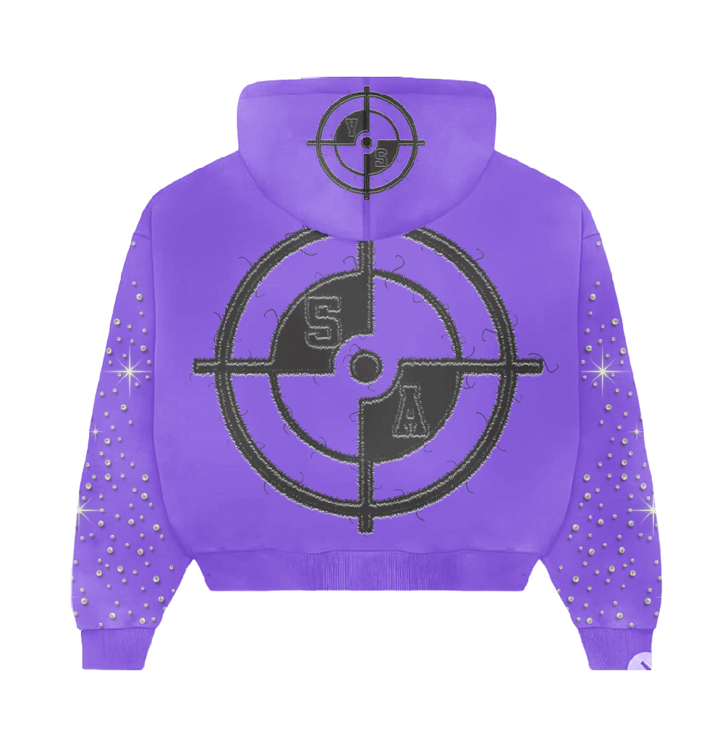 5th Apparel Signature Purple Hoodie