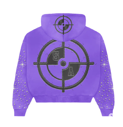 5th Apparel Signature Purple Hoodie