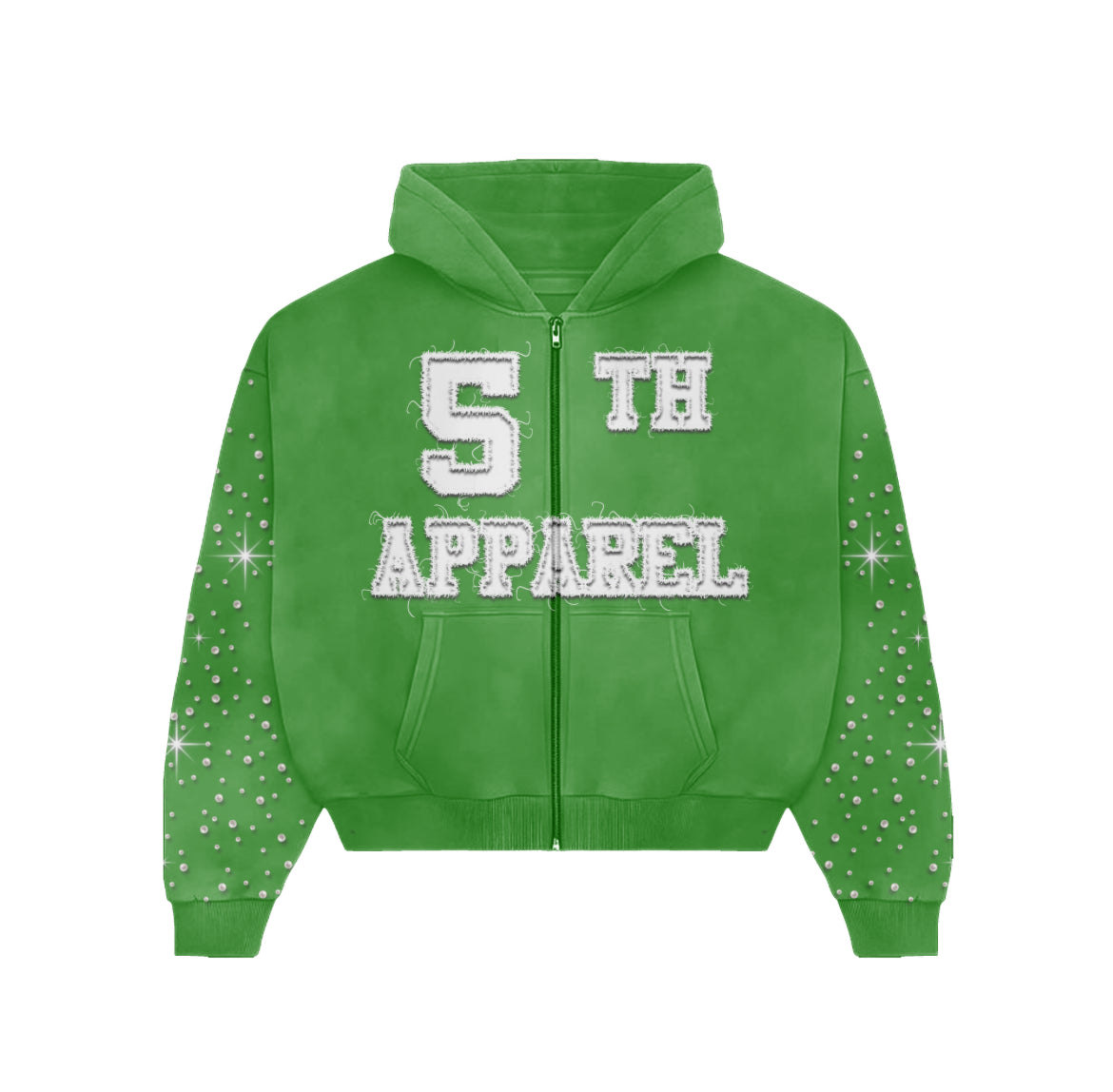 5th Apparel Signature Green Hoodie