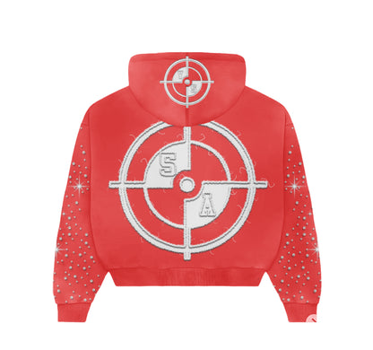 5th Apparel Signature Red Hoodie