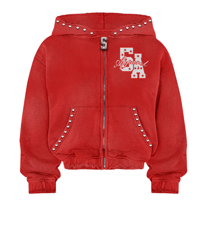 5th Apparel red tracksuit